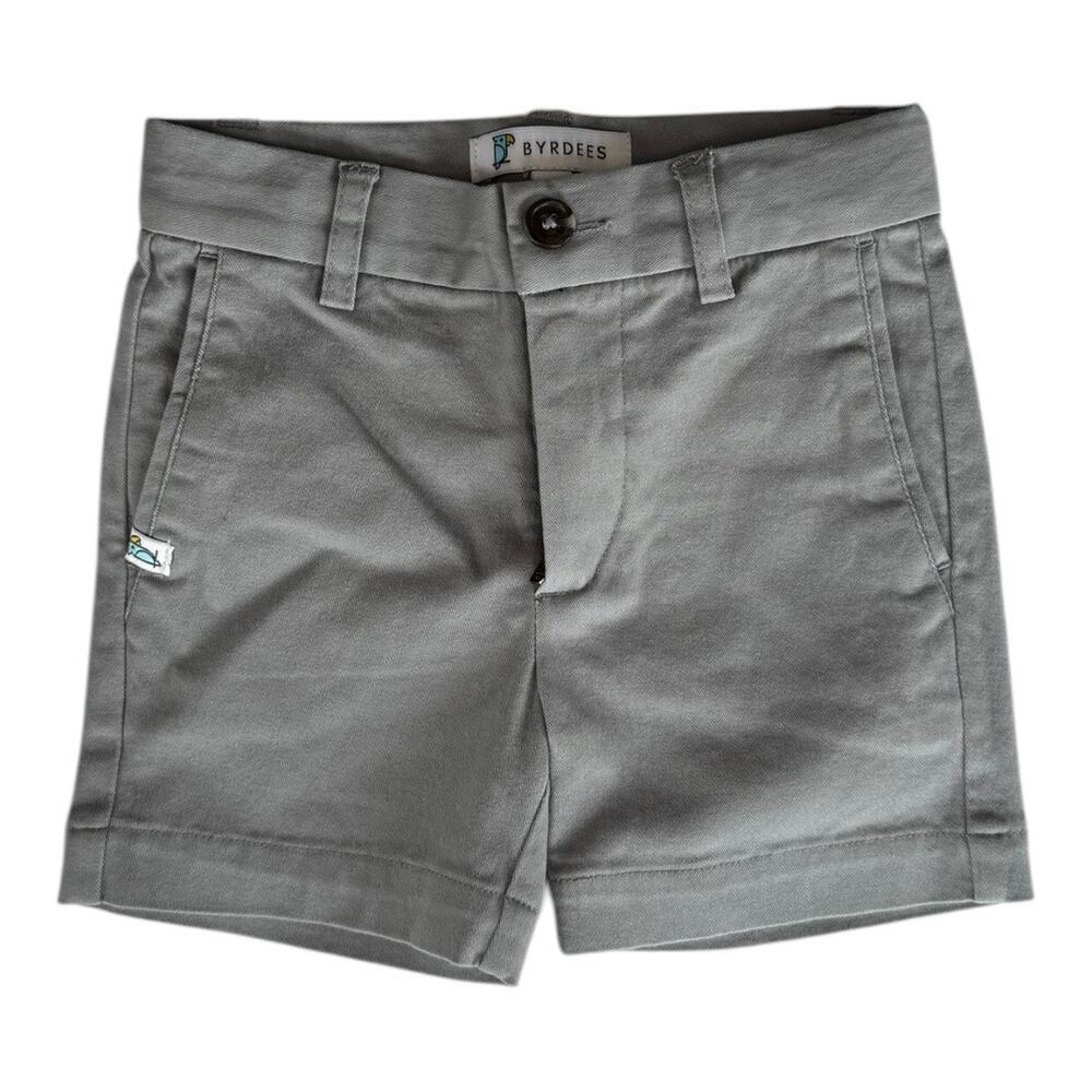 Byrdees GrayBoys Shorts with Adjustable Waist - Size 12-18 months